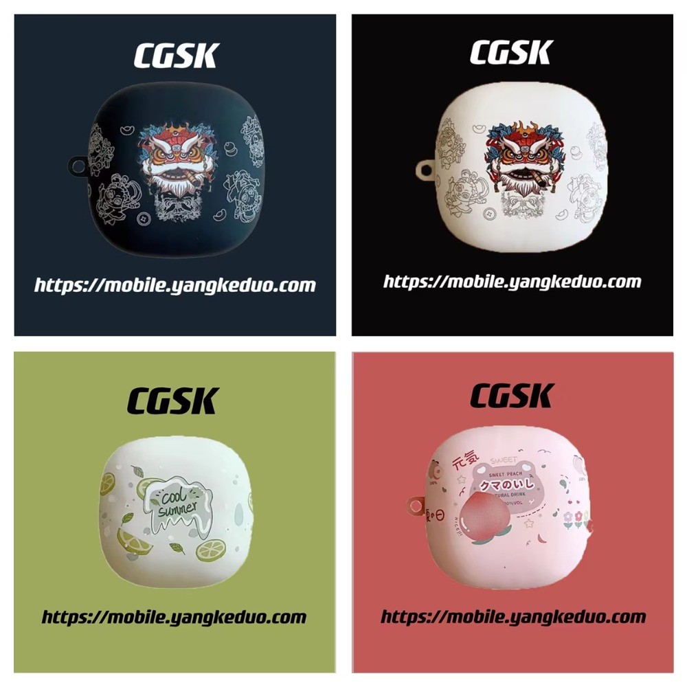 กรณีการ์ตูนสําหรับ QCY Melobuds ANC HT05 หูฟังไร้สายหรือ QCY T13 ANC หูฟังไร้สายบลูทูธชาร์จกันกระแทก