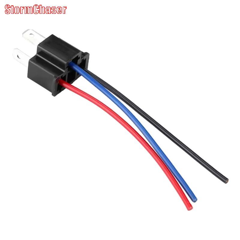 [Storm-t] 9003 H4 Bulb Soet Male Adapter Connector ไฟหน้ารถหมอกโคมไฟอะแดปเตอร์ชาย Soet สายไฟสายรัดไฟ