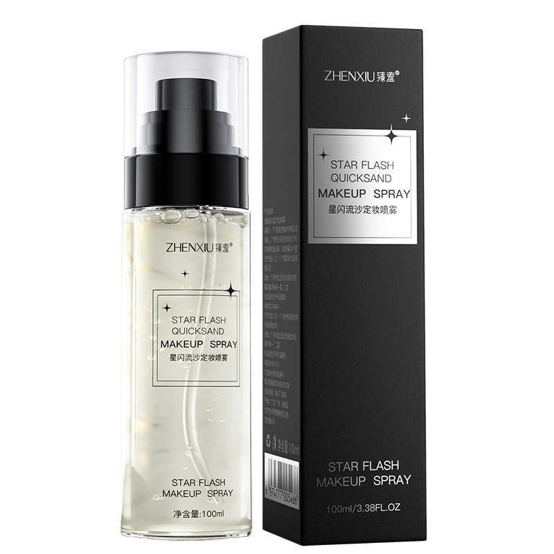 [คลังสินค้าพร้อม] Shy Star Flashing Glitter Makeup Fixing Spray Makeup Fixing Water Waterproof Long-