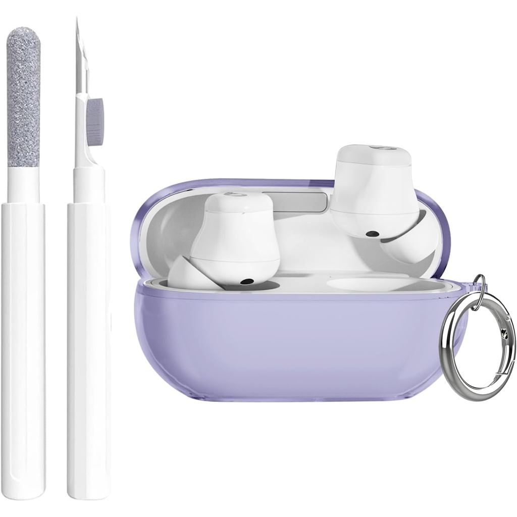 สําหรับ Beats Solo Buds Case Clear,Shockproof Design สําหรับ Beats Solo Buds Cover 2024,Full Protect