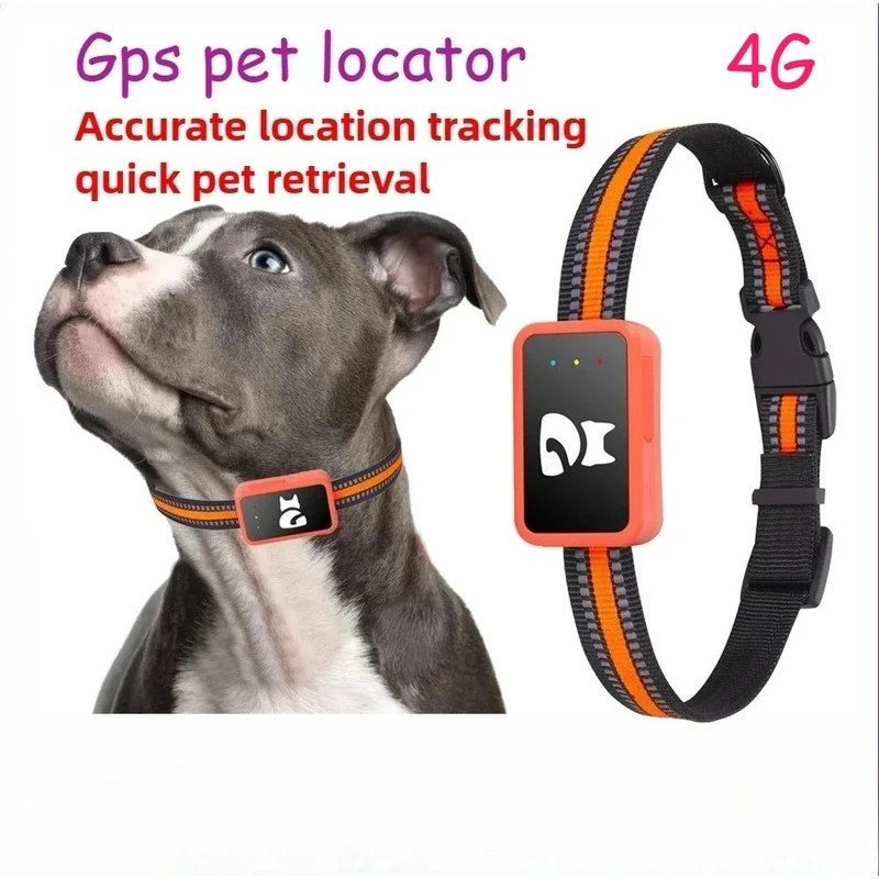 4G สมาร์ทสุนัขผู้ถือ GPS Tracker สําหรับสัตว์เลี้ยงกันน้ําแมวอุปกรณ์ติดตามสัตว์เลี้ยง Locator พร้อมค
