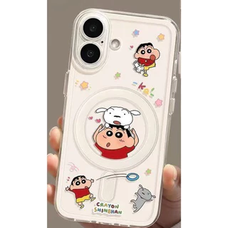 เคสโทรศัพท์แม่เหล็ก ลายเครยอนชินจัง ใช้ได้กับ iPhone17/16/15/14ProMax/13Pro/12/11คุณภาพสูง ป้องกันการตกกระแทกได้ดีเยี่ยม
