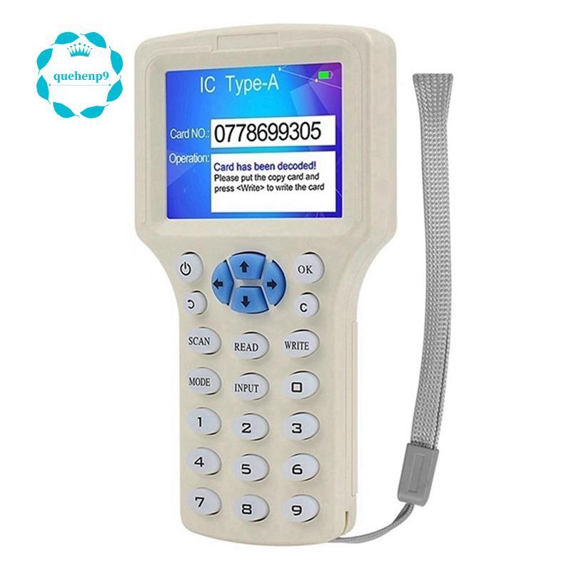 [Fast Q9]RFID เครื่องอ่านการ์ดอัจฉริยะ RFID Duplicator 125K 13.56MHz IC/ID Key Writer RFID Programme