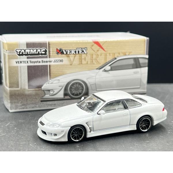 Tarmac Works VERTEX Toyota Soarer JZZ30 White
