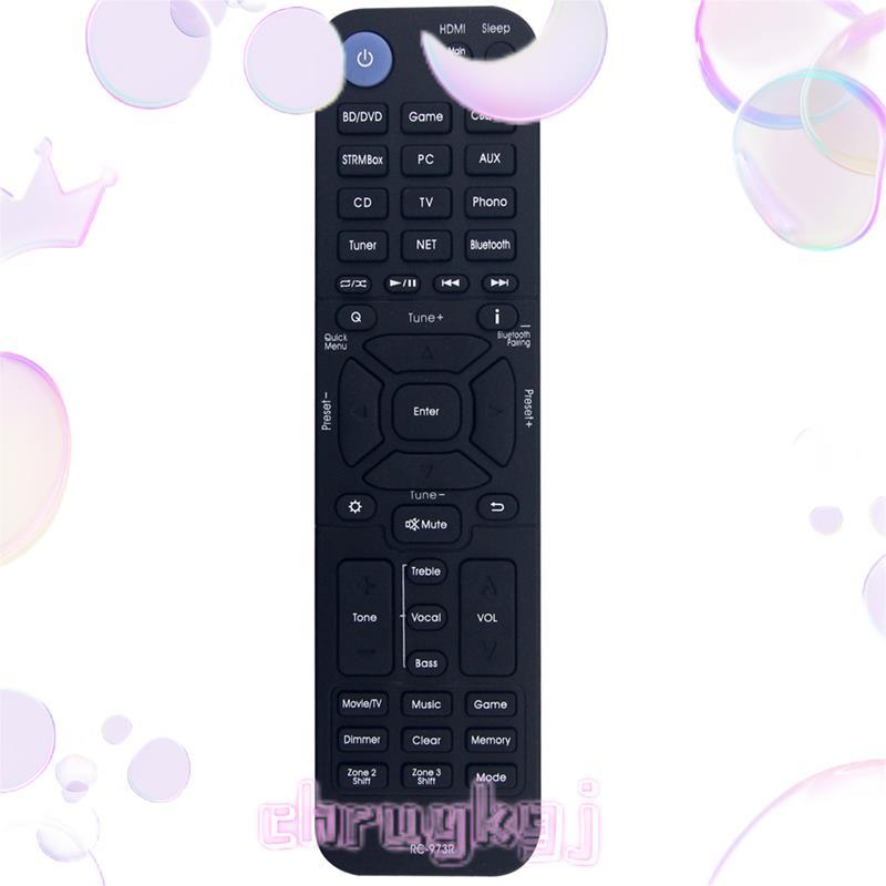 เปลี่ยนรีโมทคอนโทรล RC-973R สําหรับตัวรับสัญญาณ AV DRX-3.4 DRX-2.3 DRX-3.3 DRX-4.3 DRX-5.3 DTM-6 chr