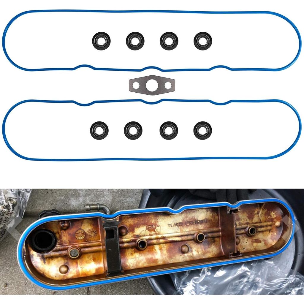 ชุดปะเก็นฝาครอบวาล์ว Grommets VS50504R1 VS50250A สําหรับ 1999 ~ 2016 GM/Isuzu/Saab 4.8L 5.3L 5.7L 6.