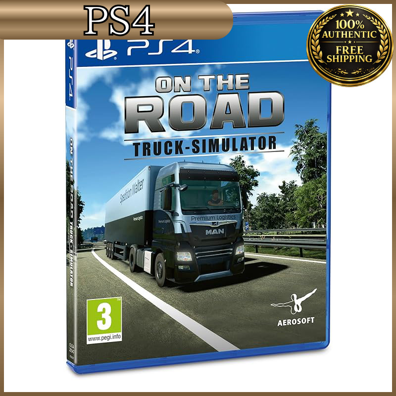 On The Road Truck Simulator (PS4) (Import Version)