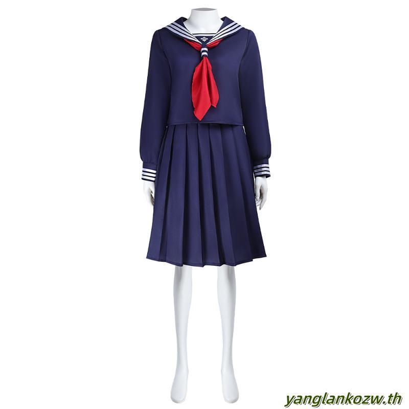 ชุดคอสเพลย์ Silent Hill F Shimizu Hinako สำหรับผู้หญิง แบบชุด JK กระโปรงยาว สไตล์.party Halloween