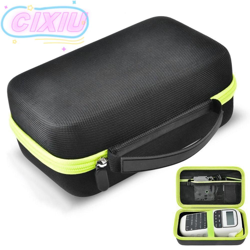 CIXIU Carrying , กระเป๋าเก็บเครื่องฉลาก EVA ความจุขนาดใหญ่, กล่องเก็บของป้องกันน้ําแบบพกพาสําหรับ P-