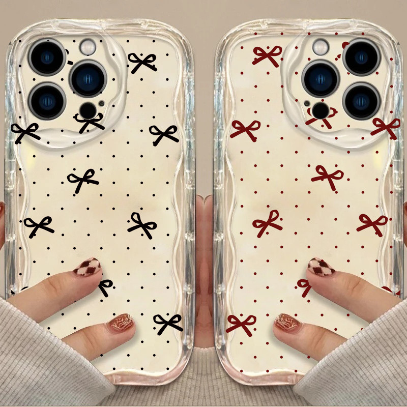 น่ารัก Bowknot Bow สําหรับ VOVO V60 Lite V50 V40 Lite V30 V3E V29 V29E V27 V27E V25 V23 V23E 5G INS 