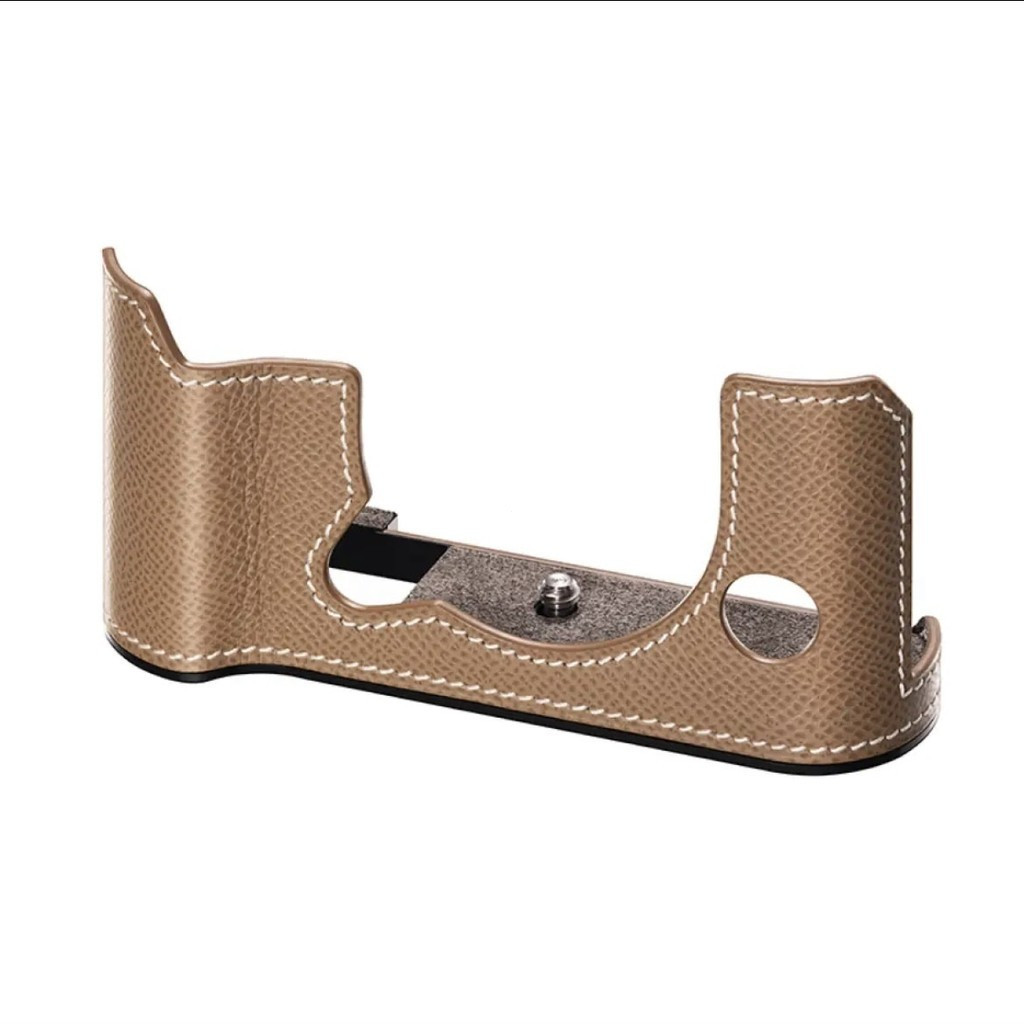 Fuji Original Accessories/เหมาะสําหรับ Fuji XT50 Brown Leather Bottom Support BLC-XT50 เคสหนังสีน้ํา