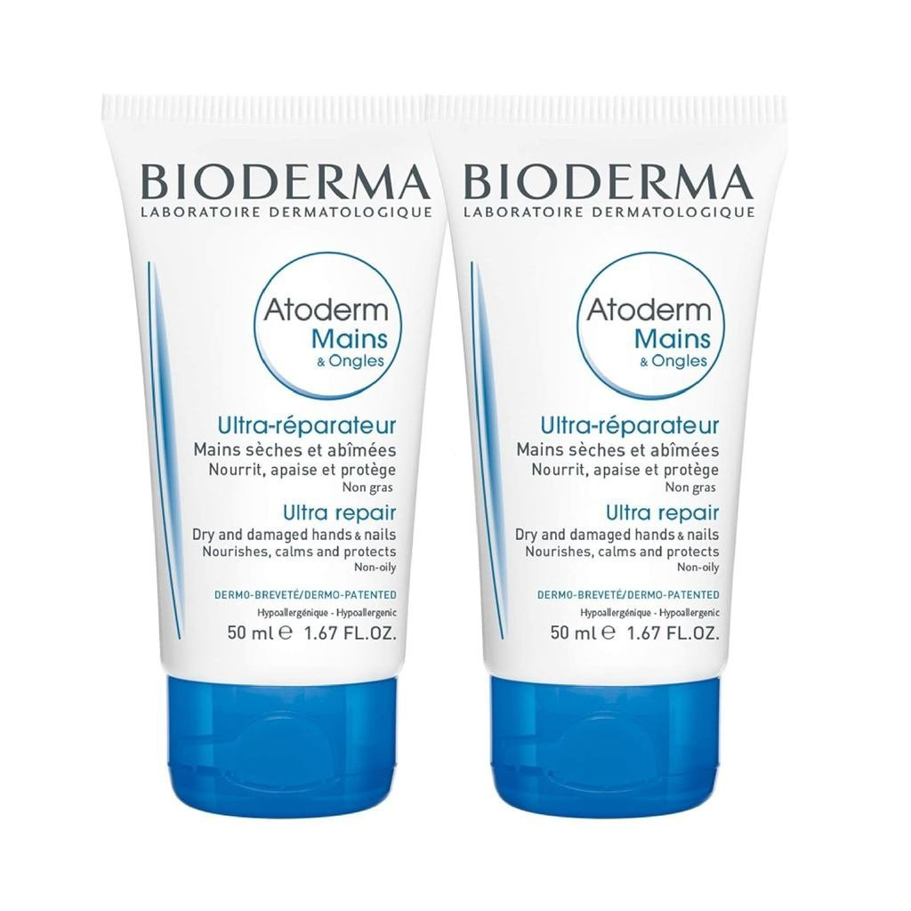 Bioderma - Atoderm - Hands and Nails Cream - บํารุงและคืน -