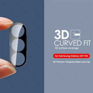 สําหรับ Samsung Galaxy A57 A37 A27 5G 2026 เลนส์โทรศัพท์ 3D สีดําป้องกัน HD SamsungA57 SamsungA37 A17 A07 A56 กระจกนิรภัยป้องกัน 9H กล้องฟิล์มความแข็ง Anti Scratch ฝาครอบ