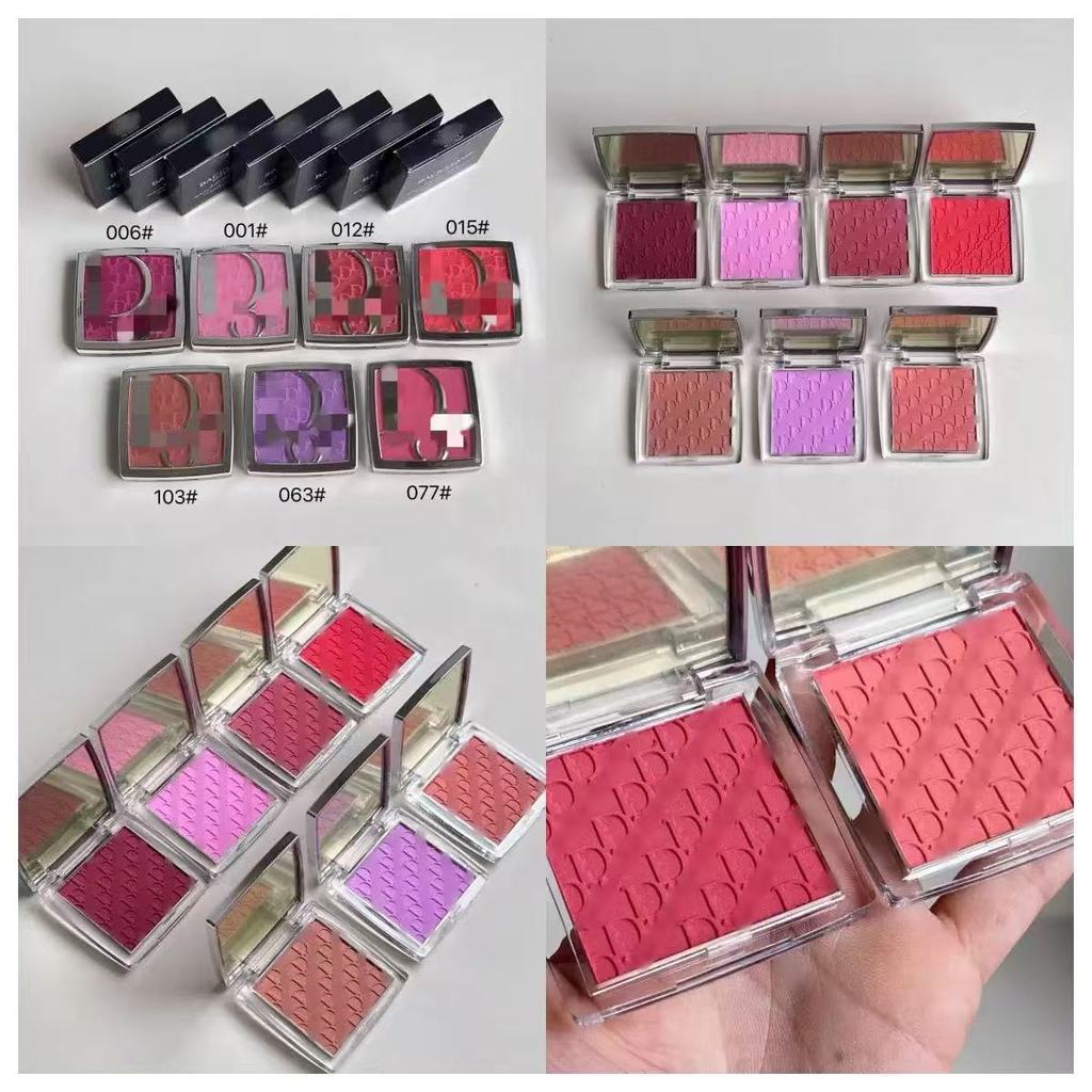 แบรนด์ใหญ่ 2025 เวอร์ชั่นใหม่ Dijia Monochrome Blush 4.5g001 006 012 015 077 103
