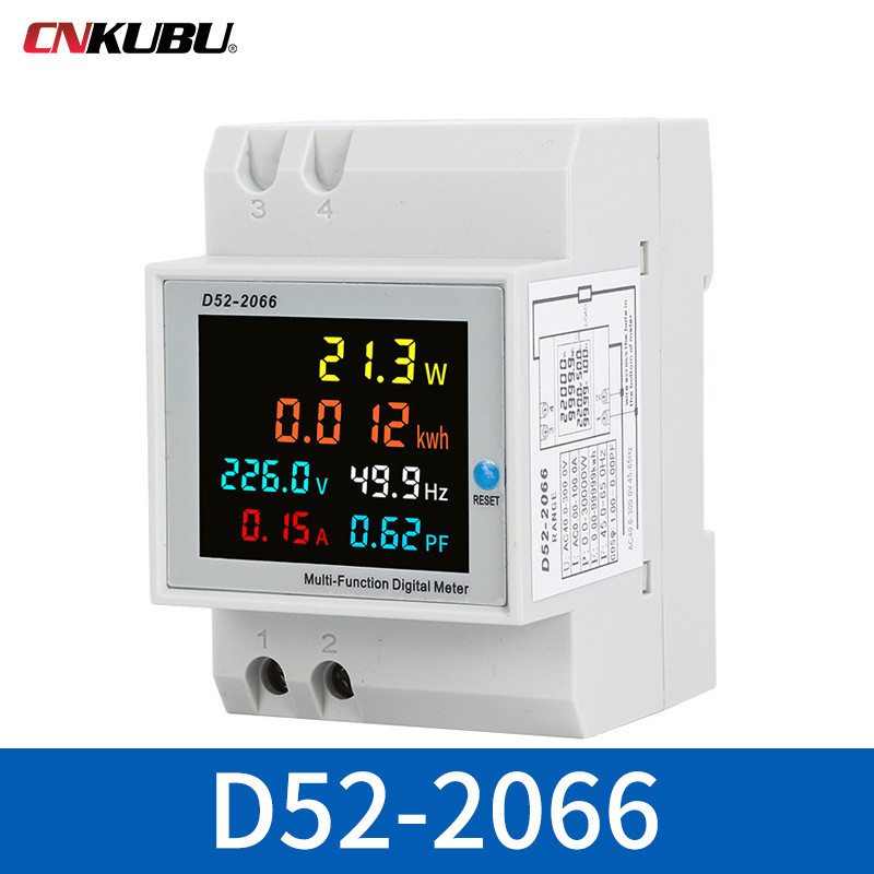 D52-2066 Rail Type Multi-Function Meter SDM009