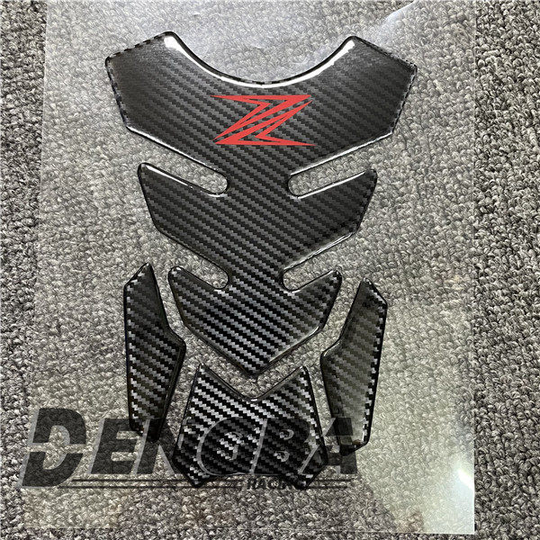 Kawasaki Z750 Z800 Z1000 ZX6R ZX10R ER6N/F 3D ดัดแปลงสติ๊กเกอร์ติดถังน้ํามันเชื้อเพลิงสติ๊กเกอร์ก้าง
