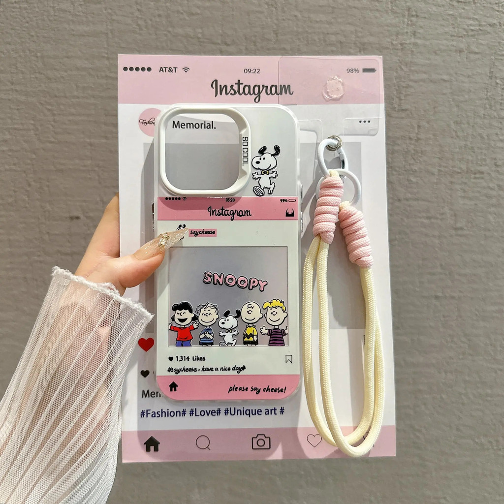 คุณภาพสูงน่ารัก Anti-Fall iPhone 17 PRO MAX สําหรับ iPhone 17 16 15 14 13 12 11 PRO MAX PLUS XR X XS