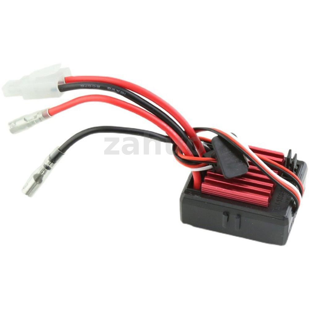 กันน้ํา Brushed ESC 60A / 80A สําหรับ TAMIYA 103BK 108BK RC ปีนเขารถและเรือรุ่น ESC