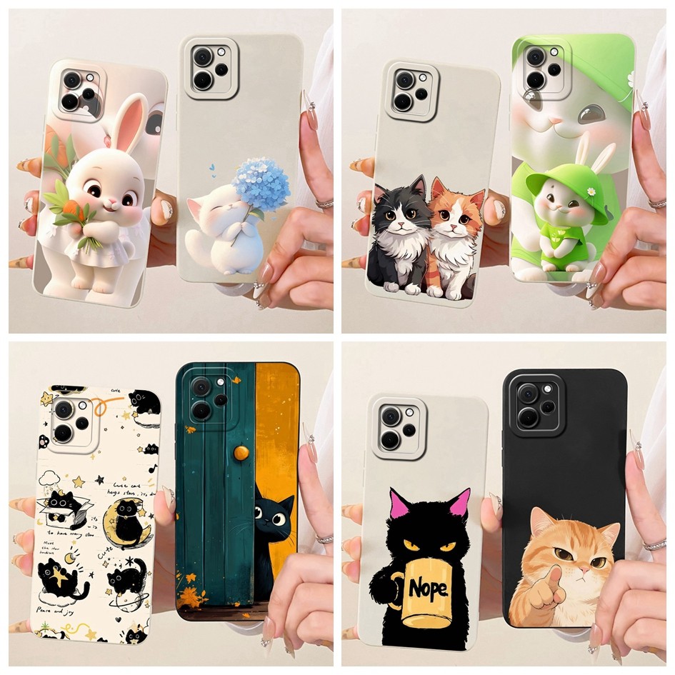 สําหรับ Huawei Nova Y61 Y62 ปลอก EVE-LX9 EVE-LX9N EVE-LX3 น่ารักการ์ตูนกันกระแทกฝาครอบโทรศัพท์สําหรั