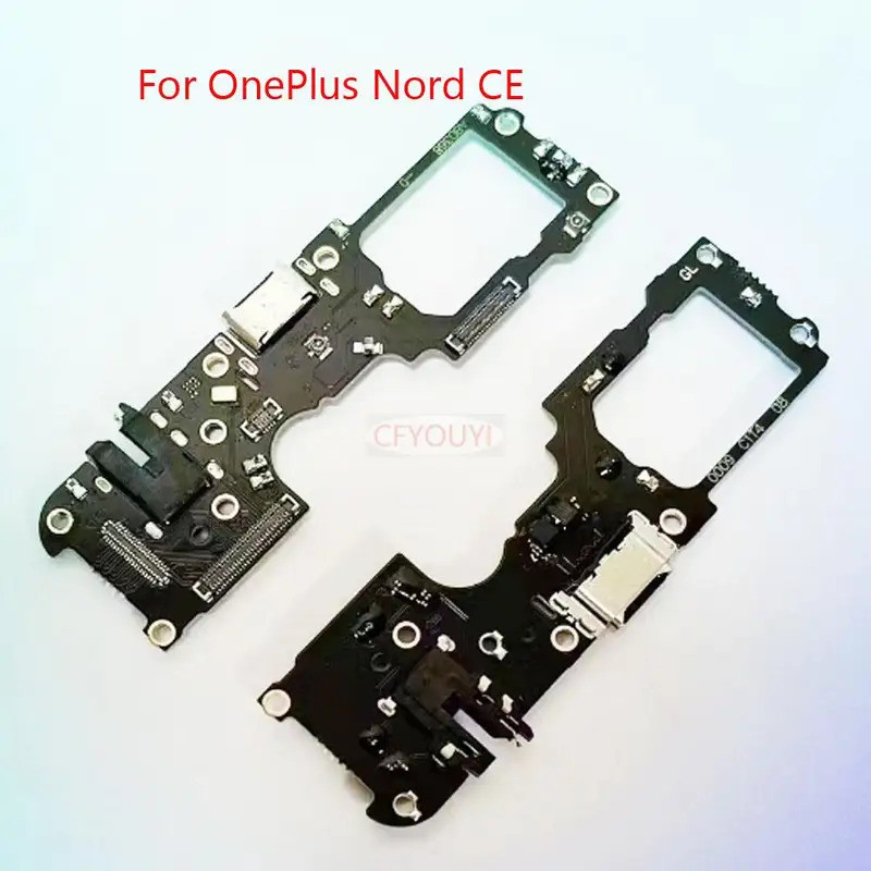 USB ชาร์จพอร์ต Dock Charger Connector Flex สําหรับ Oneplus Nord CE 2 5G IV2201