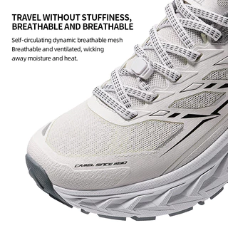 CAMEL SPORTS รองเท้าเทรคกิ่งกลางแจ้งสำหรับผู้หญิง ยี่ห้อ ทนทาน ระบายอากาศได้ดี น้ำหนักเบาทราบความสะดวกในการสวมใส่