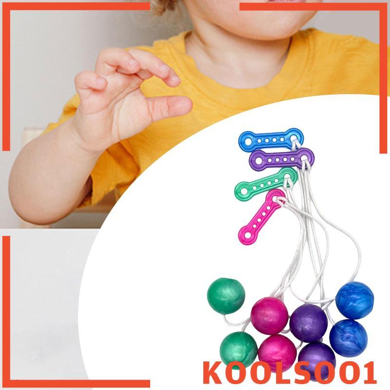 [Koolsoo1] Swing Bump Ball On A String with Light Sensory Toy Hand Swing Rope Ball Toy for Outdoor