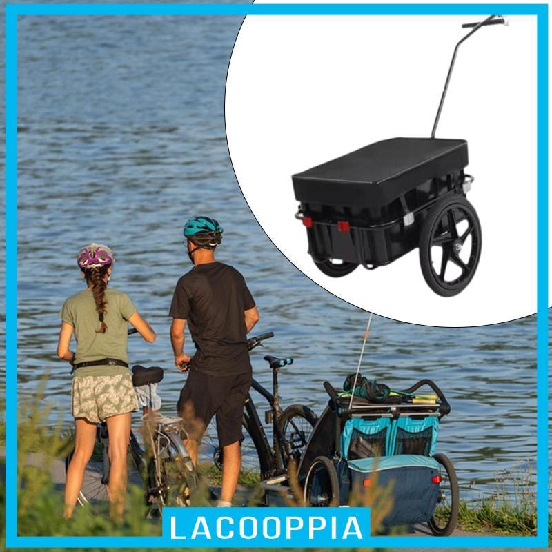 [Lacooppia] Bike Cargo Trailer Towable Bike Trailer ขนส่งอเนกประสงค์แบบถอดได้ด้วย