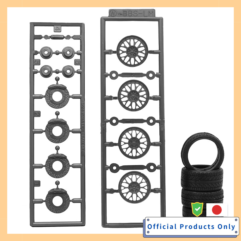 Fujimi Model 1/24 Wheel Series No.2 BBS LM W-2