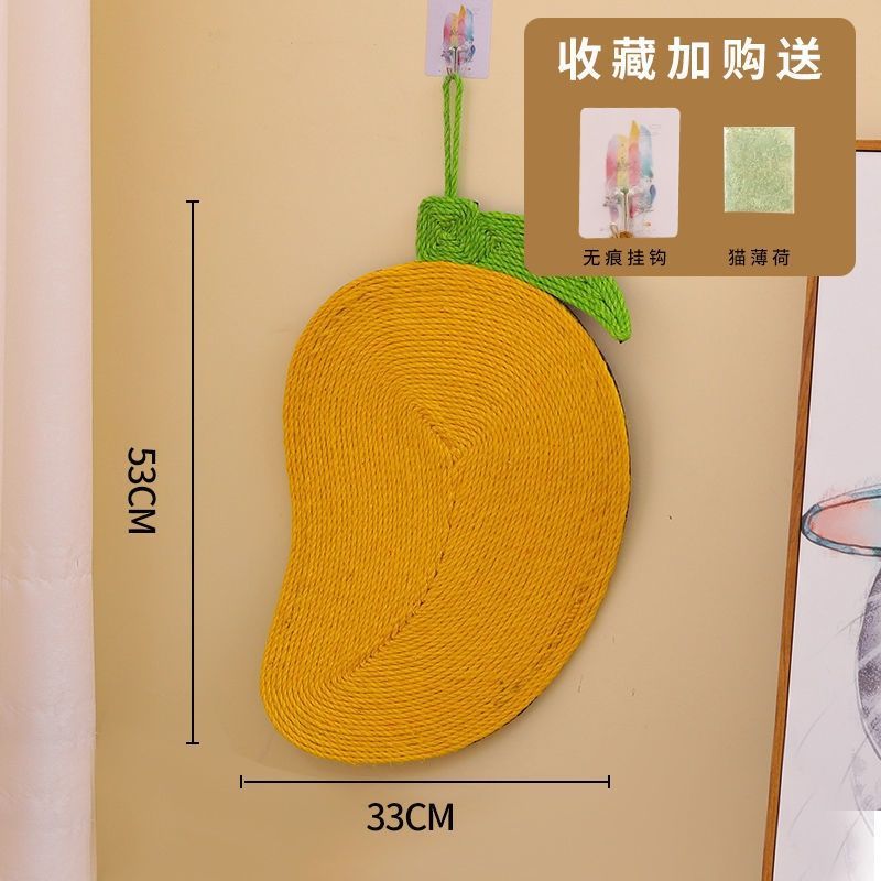 Cat Scratch BoardติดผนังCat Scratch Boardแนวตั้งติดผนังCat Clawสติ๊กเกอร์ติดผนังตกแต่งผนังน่ารักSelf