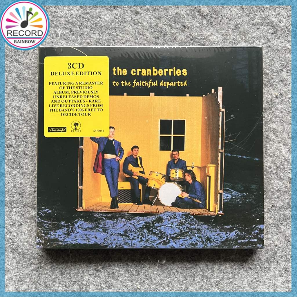 The Cranberries To the Faithful Departed Original 3CD Album [Sealed] Brand New