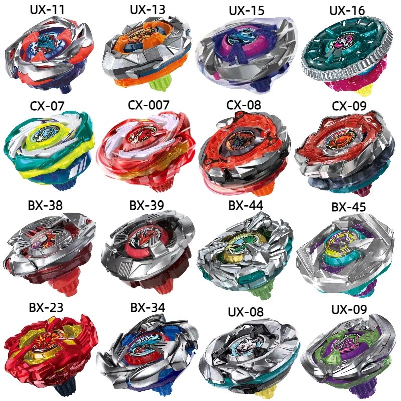ใหม่ Beyblade X BX-45 CX-00 CX-07 CX-08 CX-09 UX-15 UX-16, Explosive Spinning Gyroscope, ไม่มี Launc