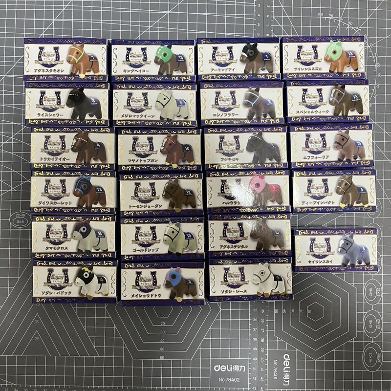 【พร้อมส่ง】uma musume Horse Racing Lady Stable Commemorative Pony เครื่องประดับสามารถยืนพิเศษรายสัปดา