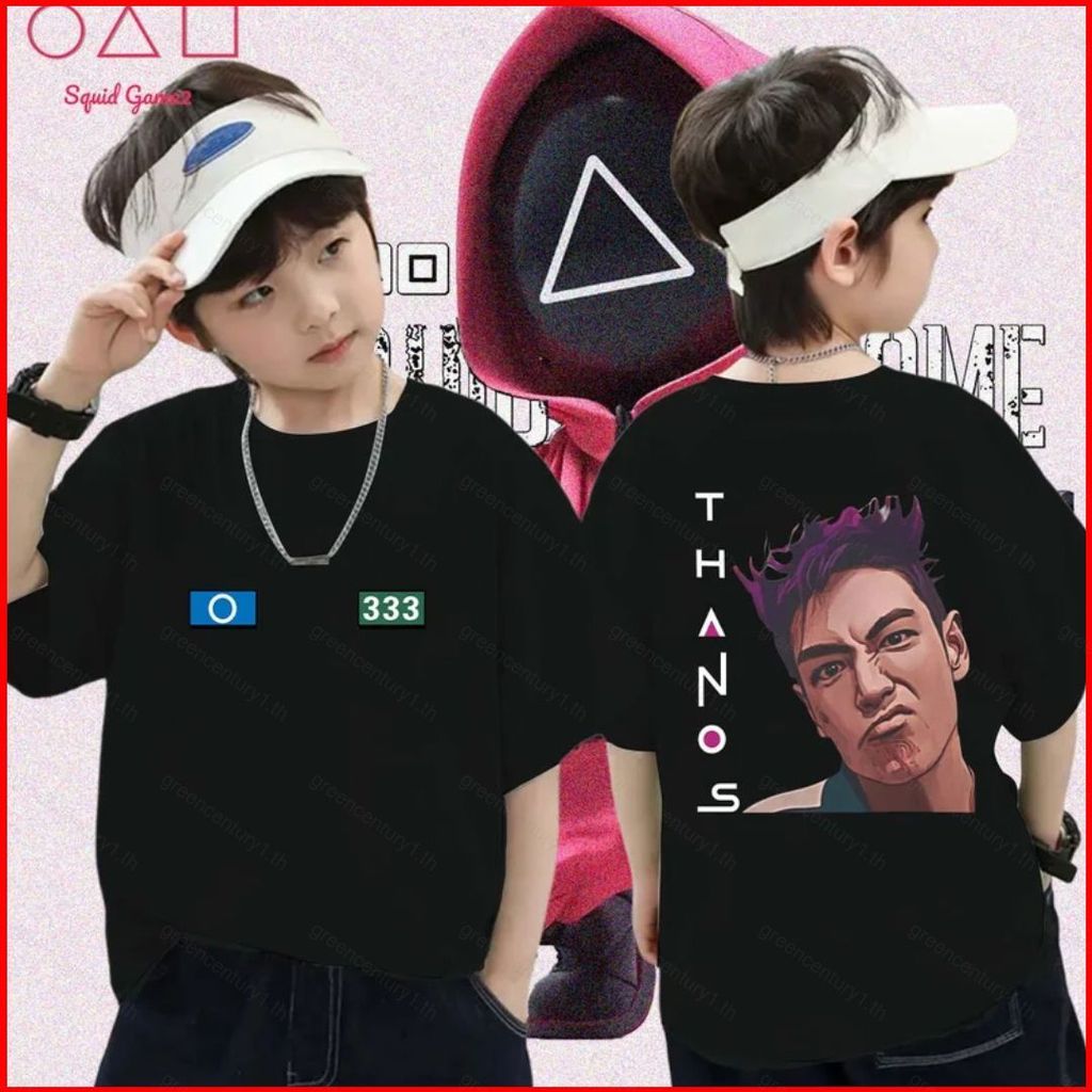 GC1 Squid Game 3 Choi Seung Hyun TOP เบอร์ 388 THANOS เสื้อยืดแขนสั้น CG1