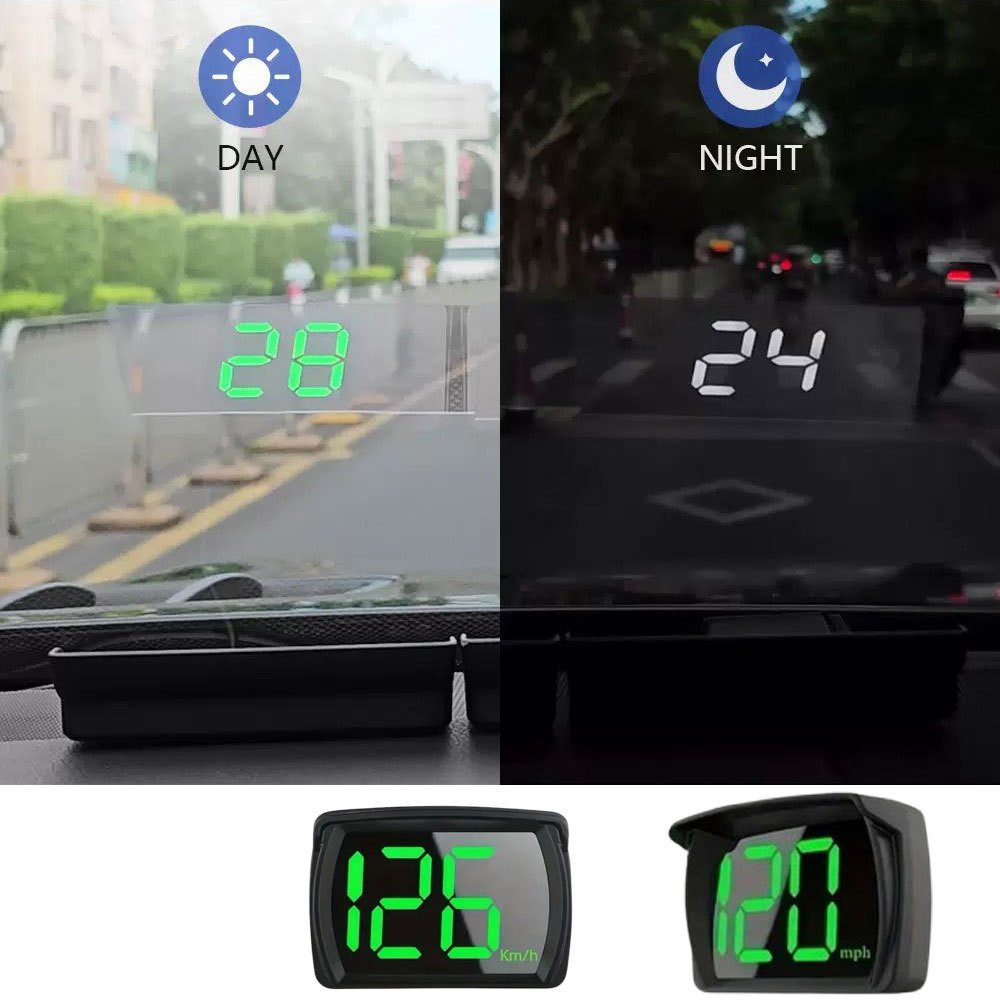 เกจวัดรถยนต์ ไมล์รถยนต์ ไมล์ดิจิตอล แสดงความเร็วรถ (กม./ชม.) เสียบUSBใช้งานได้เลย มีเซ็นเซอร์จับความเร็วในตัว (XX146) - รูปที่ 4