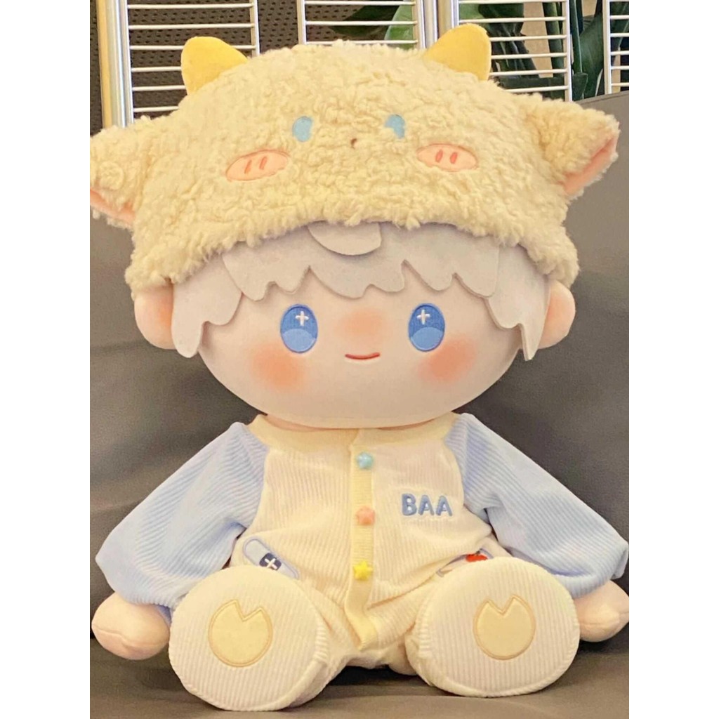 ชุดตุ๊กตา 10 cm ชุดตุ๊กตา 10cm 40เซนติเมตรผ้าฝ้ายตุ๊กตาเด็กเสื้อผ้าที่นั่งตุ๊กตาของเล่นเสื้อผ้าราคาถ