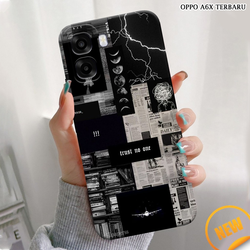 HP ล่าสุด OPPO A6X 4G Case - Geloracase - OPPO A6X 4G Case - Aesthetic Case Motif - OPPO - OPPO A6X 