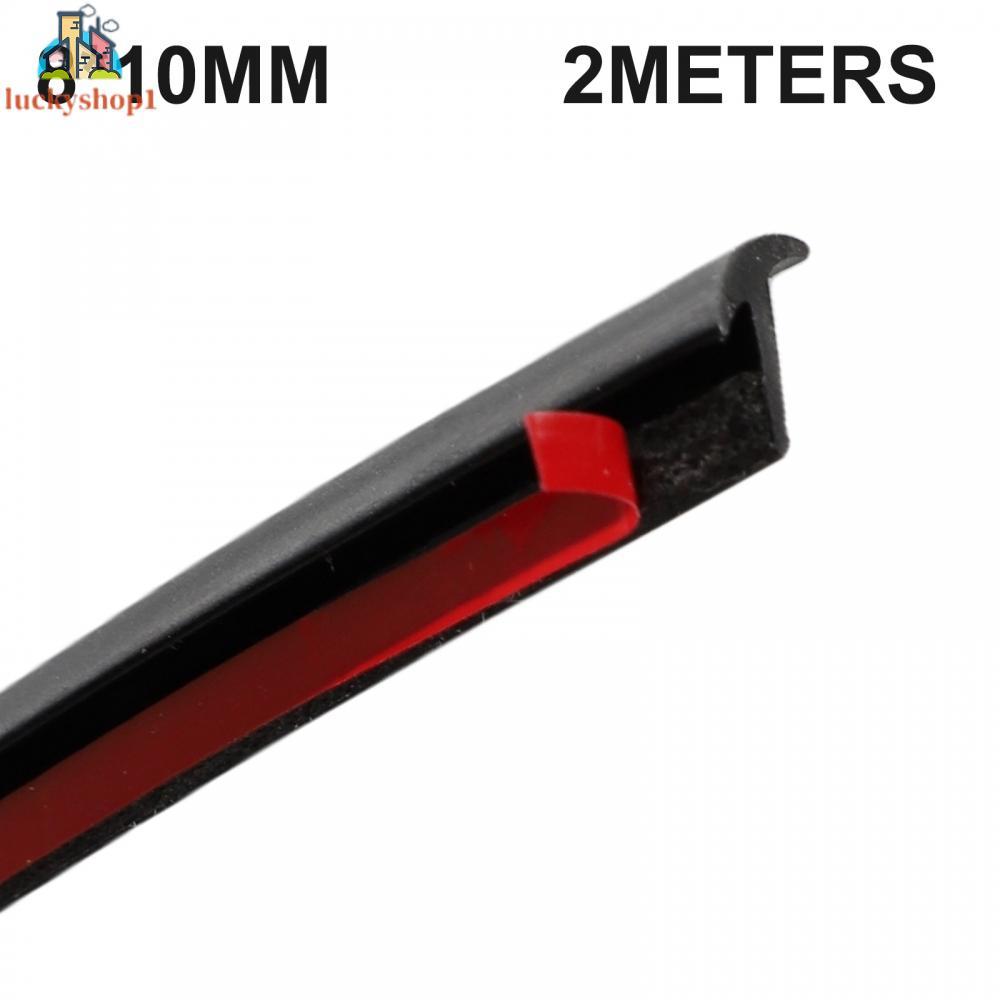 ชิ้นส่วนรถบรรทุกตัดเอียง 2M 8*10MM เทปสองด้านสีดํายาง EPDM