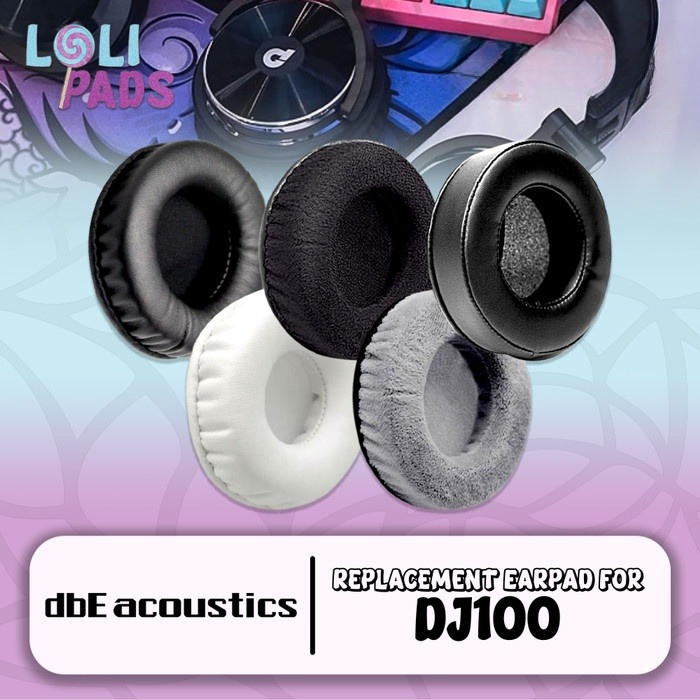 ฟองน้ําแผ่นรองหูฟัง DbE Acoustics DJ100 DJ 100 HBT100 HBT 100 Pad Earcup Pad