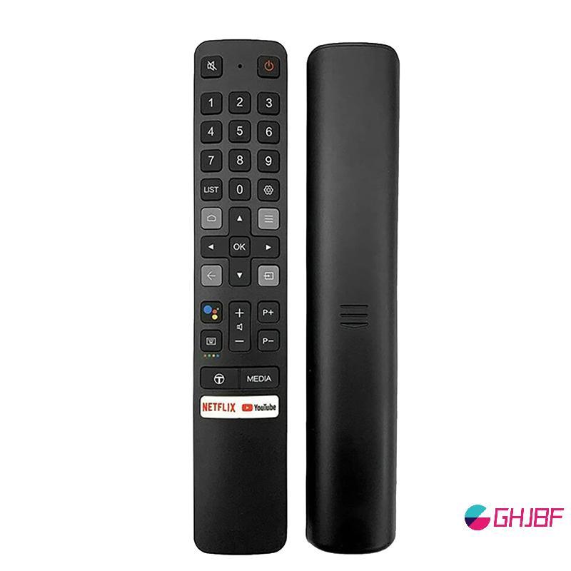 GHJBF] เหมาะสําหรับ Android 4K LED สมาร์ททีวี RC901V FMR1 เสียงคอเต่ารีโมทคอนโทรล 43P725 65C728 50P7