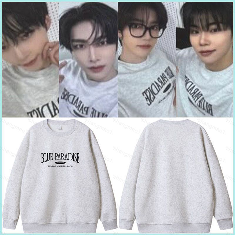 XS1 zb1 ZEROBASEONE SWEATSHIRT มินิอัลบั้มที่ 5 BLUE PARADISE POP-UP เสื้อ XS1