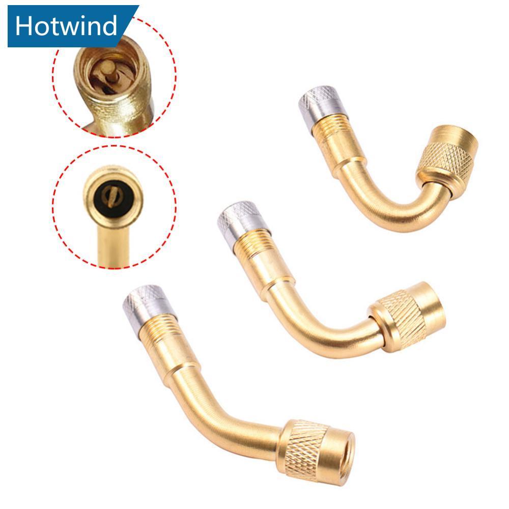 HW 45/90/135 องศามุมทองเหลืองรถจักรยานยนต์ Bent วาล์ว Adaptor Tyre หลอดวาล์วอะแดปเตอร์สําหรับรถบรรทุ