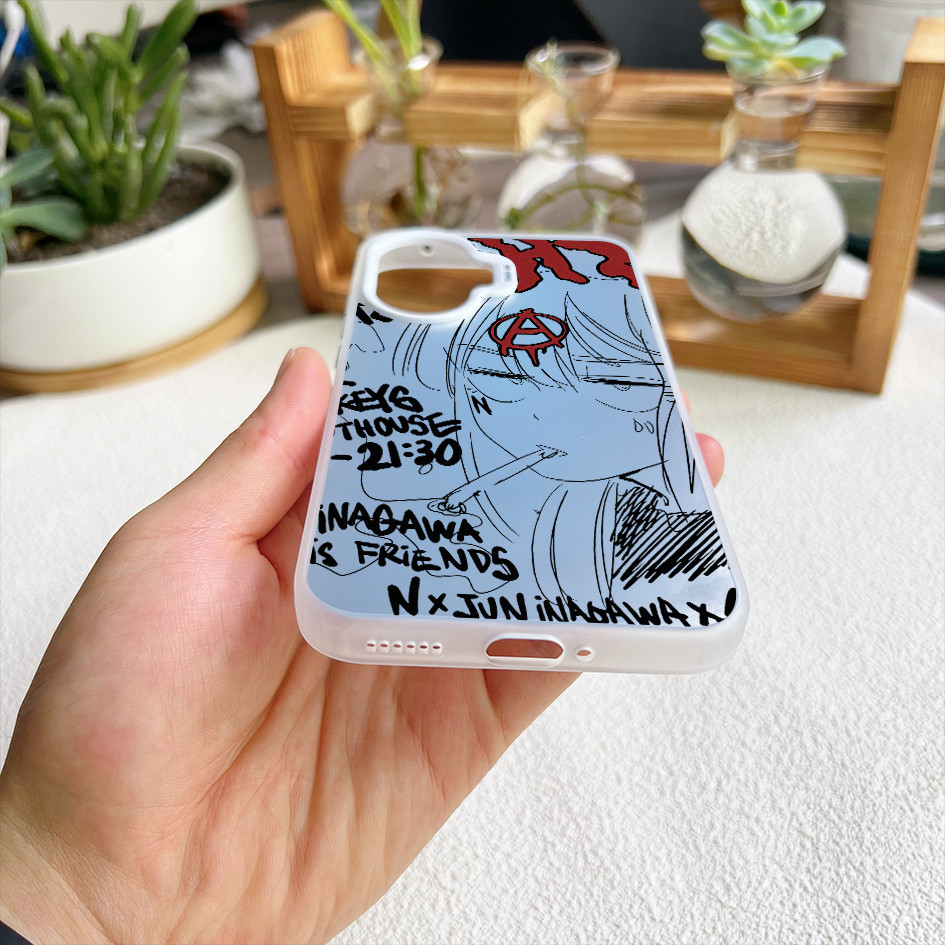 Bocchi the Rock Micro Matte Hard เคสโทรศัพท์สําหรับ POCO X7 X6 X5 F8 Ultra F8 Pro F7 F6 Pro F5 กันกระแทก POCO ฝาครอบ - รูปที่ 3