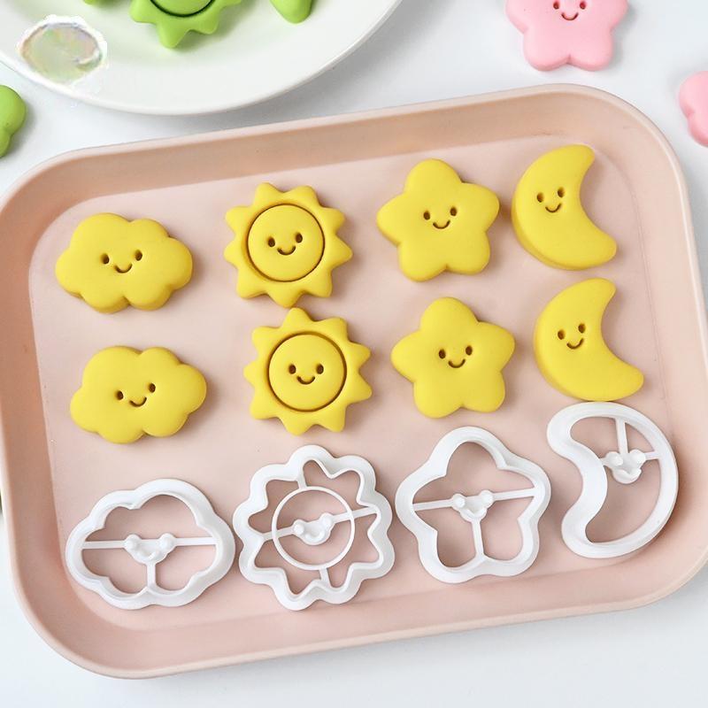 CH สไตล์จีนสแควร์ Mooncake แม่พิมพ์ 75g DIY มือกด Fondant Moon เค้ก Mould กดเครื่องตัดคุกกี้เบเกอรี่เครื่องมือ