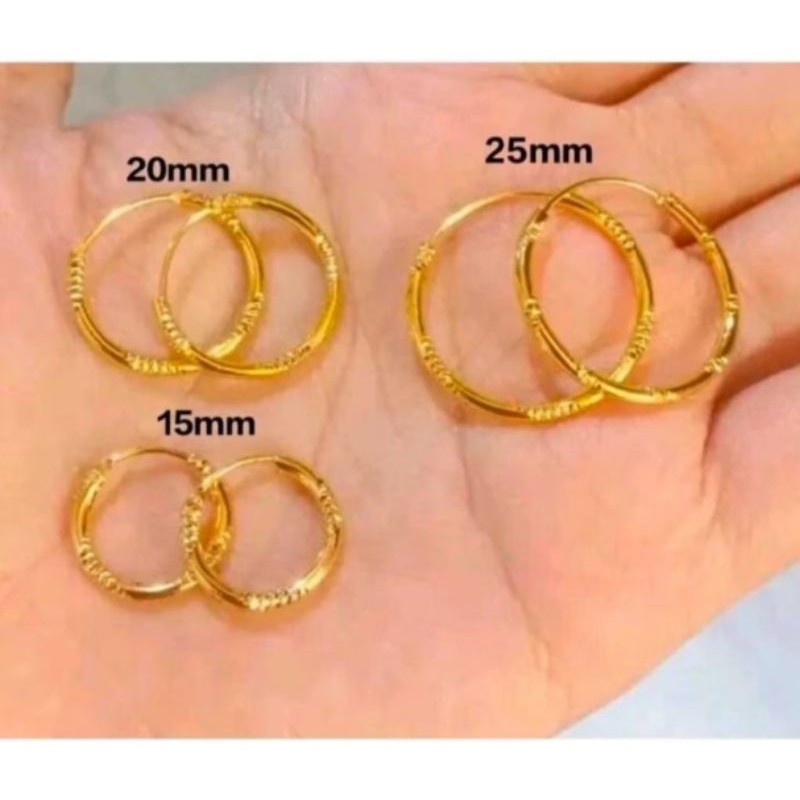GIPSY TITANIUM EARRINGS JEWELRY EARRINGS FOR ADULT WOMEN กันสนิม ไม่ซีดจางง่าย