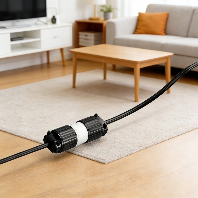 NAMA ปลั๊กตัวเมียอุตสาหกรรม NEMA 5 15P สําหรับการเชื่อมต่อไฟฟ้าที่ปลอดภัย 125V 15A