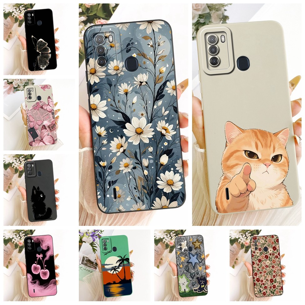 Casing ITEL Vision 1 Pro Cover ITEL S16 Case Fashion Cartoon Cute Funny Painted Silicone Phone Case