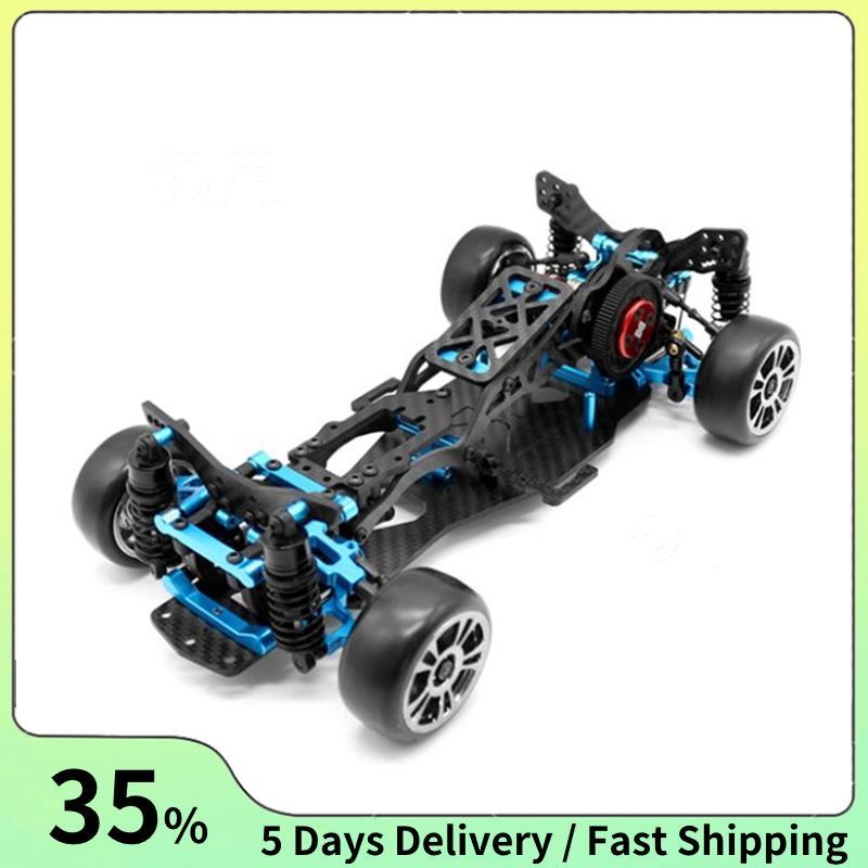 DIY RC รถด้านหลังไดรฟ์ Drift Racing กรอบสําหรับ 1/10 Mini-ขนาด RC รถกรอบ Drift รถชุดรุ่น RC กรอบ Dri