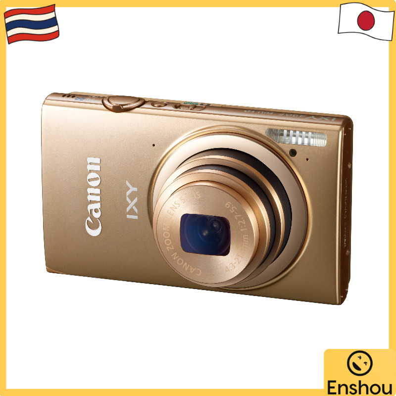 [USED From Japan]Canon digital camera IXY 430F Gold 16 MP Optical 5x Zoom Wi‑Fi IXY430F (GL)