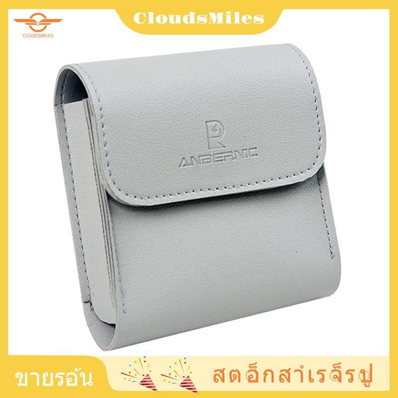 [CloudsMiles.th] สําหรับ RG35XXSP สําหรับ RG34XXSP กระเป๋าถือกันกระแทกหนัง PU ป้องกันกระเป๋าสําหรับค