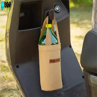 ผ้าใบที่วางแก้วกระเป๋าแบบพกพา Tote สําหรับกระติกน้ําร้อนขวดน้ําร่ม Universal อุปกรณ์เสริมกลางแจ้ง
